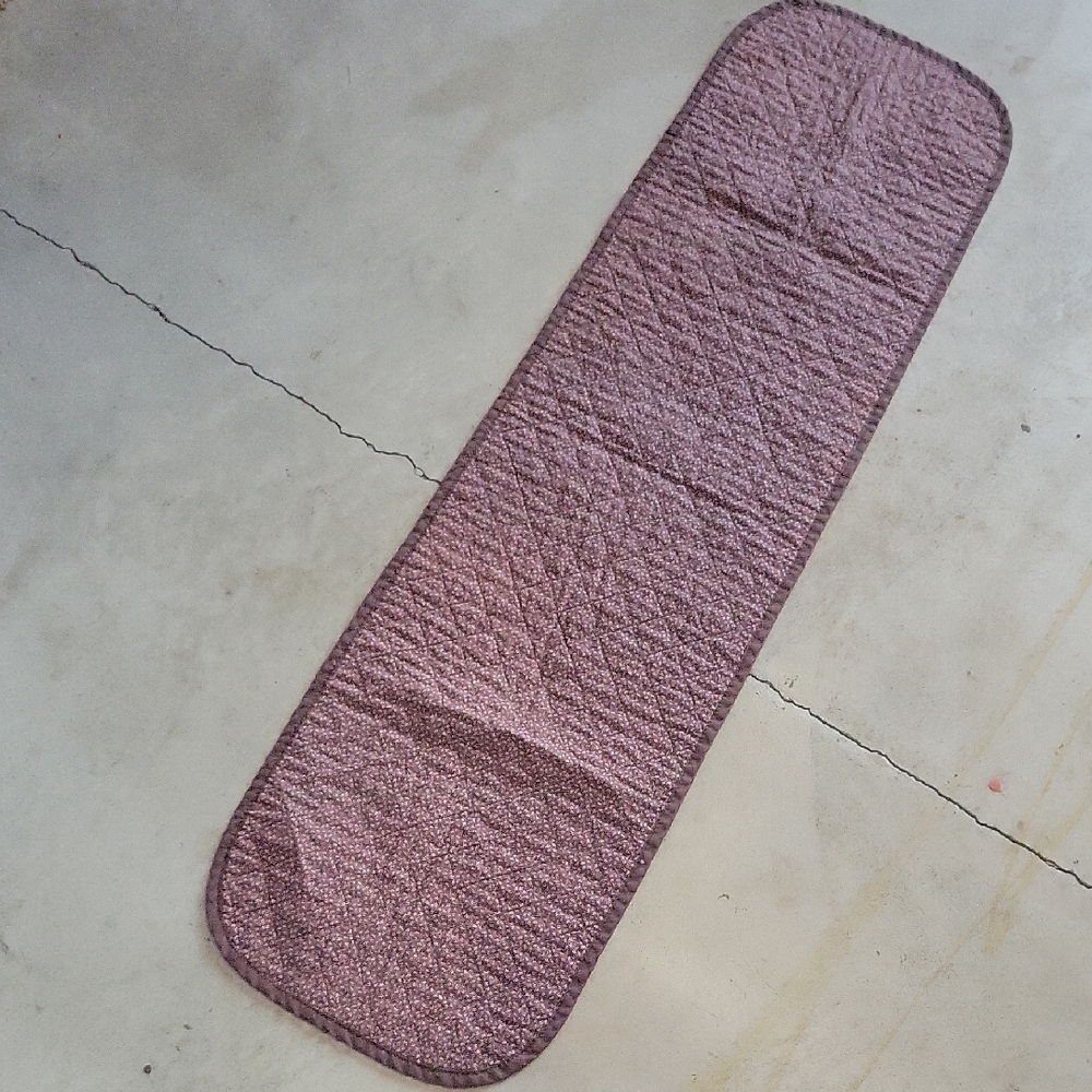 Brown Quilted Table Runner